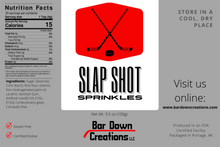 Load image into Gallery viewer, Slap Shot Hockey Sprinkles - White 3.5 oz
